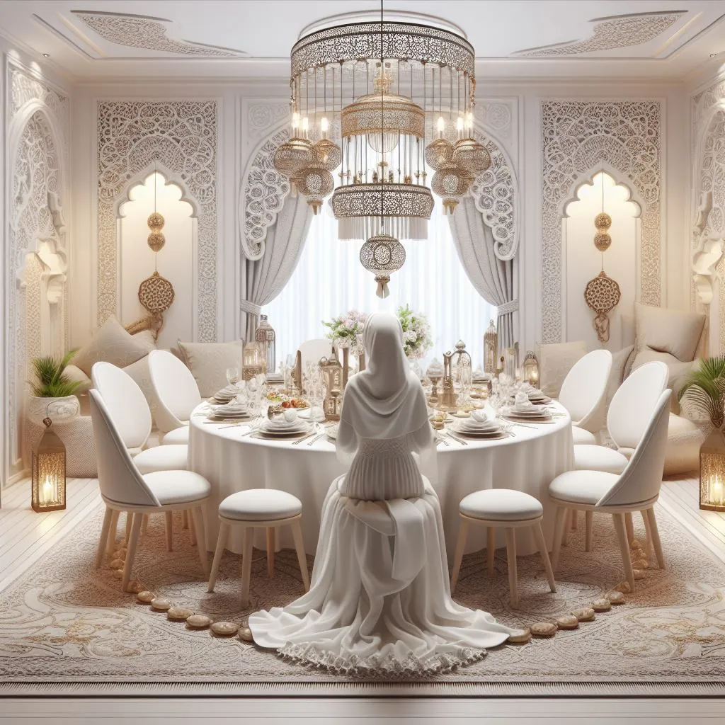 When women get creative with Ramadan 2024 dining decor 1	